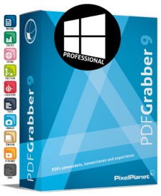 PdfGrabber 9.0 Professional - PDFs umwandeln und weiterverarbeiten 